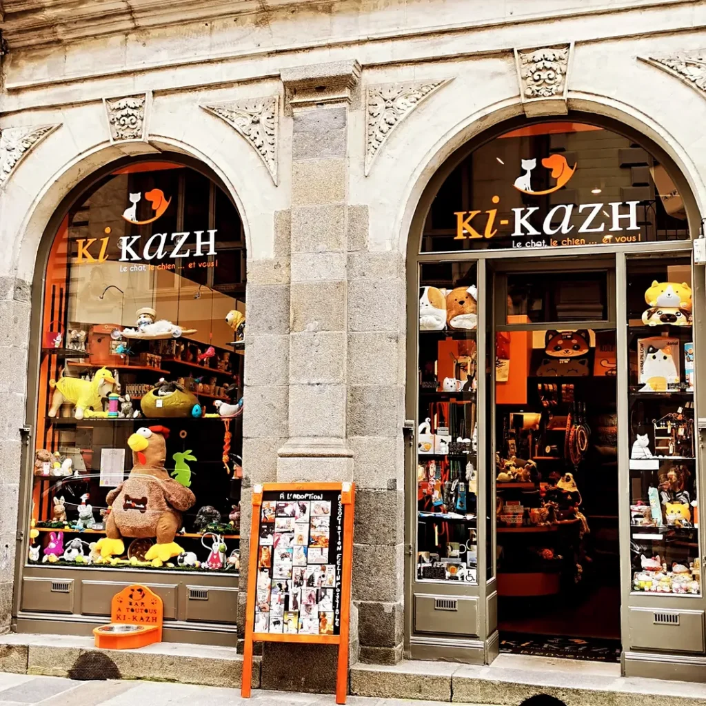 boutique animaux Rennes Ki-Kazh idee cadeau deco